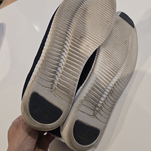 Cole Haan Navy Lace-up Shoes - Picture 4 of 4